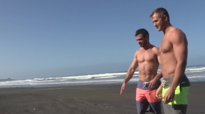 Daniel & Blake: bare - anal Action