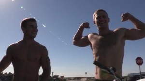 Stu & Blake: bare - ass clip