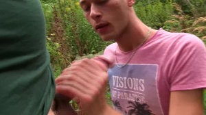 young businessman swallows wang like no thing