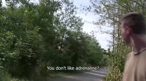 Shy Czech lad got plowed in the forest
