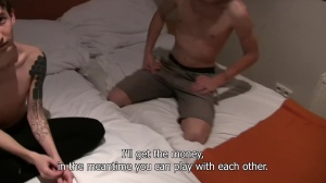 outstanding young boyz in a proper 3some