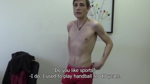 lad with lean body and innocence in the eyes