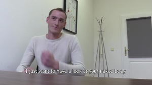 Intelligent young dude with wild muscular wazoo