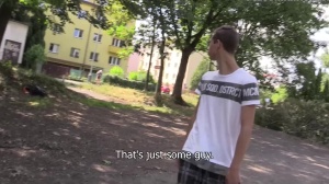 boys banging hard with stranger in the forest