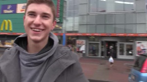 A model looking non-professional got plowed 