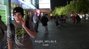 A young student from a small Czech town