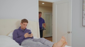 Str8toGay.com - Inked Bruce Beckham with Zander Lane threesome