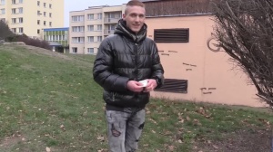 pumped up IT fellow with huge boner