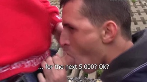 A tall guy from Slovakia pounded hard 