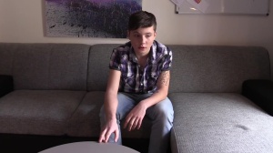 Simply ideal and shy lad receive laid