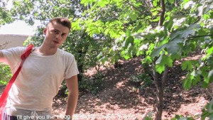 passionate outdoor ass with a bushy darksome hole teen