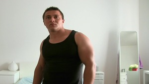 meaty guy from the gym acquires boned in the wazoo