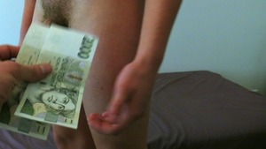 blond gal getting poked viciously in the ass in POV