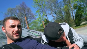 guys In Public 49 - Skatepark - anal First Time