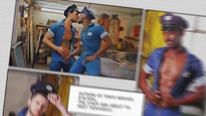 Tom Of Finland: Service Station: bare - Ricky Roman, River Wilson American Hook up