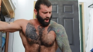BROMO.com: Black haired Bo Sinn face fucking