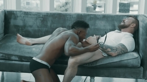 NoirMale - Hard nailining amongst hairy ebony Liam Cyber HD