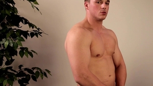 NextDoorMale - Athletic Lucas Johnson masturbating porn