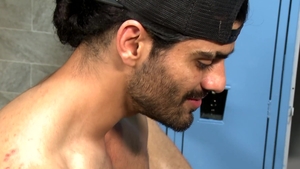 MenOver30.com: Athletic Micah Brandt masturbating