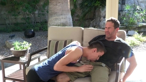 Dylan Lucas: Gay Chase Chandler impressed by big penis daddy