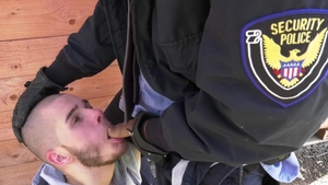 Frankfurt Sex Stories: Young Tomas Fuk butt fuck in uniform