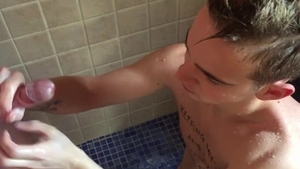 TXXXMStudios.com: Tattooed Sean Taylor domination bukkake