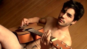 StraightNakedThugs.com - Inked Devin Reynolds masturbating