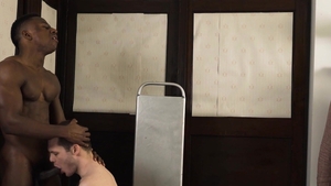 Black Godz - Penn licking Liam Cyber black cock at the party