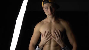 EastBoys.com - Hairless athletic amateur POV massage on webcam