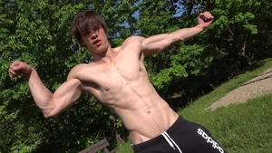 EastBoys.com - Very cute muscle twink boy outdoors