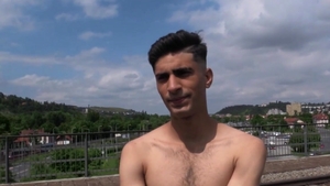 Czech Hunter - Twink boy Hunter sucking dick sex tape