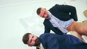MenatPlay: Dani Robles impressed by uncut cock daddy