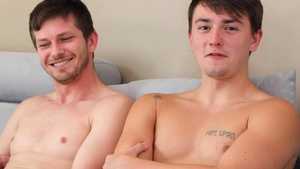 ColbyKnox - Thick gay cumshot in the woods