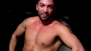 FetishMen: Solo sexy Dominic Pacifico french gay cumshot
