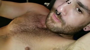 PitsAndPubes: Natural Dirty Little Piggy sniffing jacks off