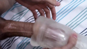 AmateursDoIt - Pierced Jamie first time playing with toys