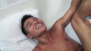 Doctor Twink: Doctor Jacob masturbation with dildo