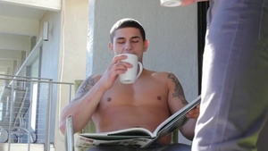 GayRoom - Garrett Cooper smashed by Jimmy Clay