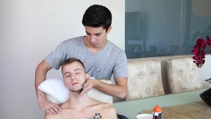 GayRoom: Fucking with shaved Calvin Cuffs Mike Chambers