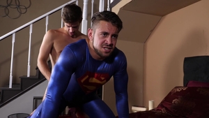 ManUpFilms: Gay Michael in spandex jerking Dante Colle