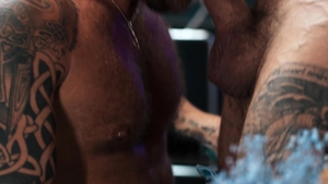 Men: Muscular Hunks Ditch Arm-Wrestling