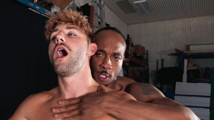 Men: Jackson Gets Down on His Knees