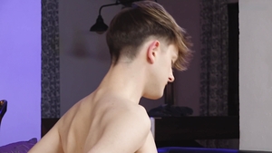 Drawing His Way to Ecstatic Pleasure