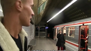 Czech Hunter: Big Bucks for Built Boys on the Metro