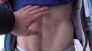 Czech Hunter: Bulgarian Boy Slips and Slurps under Ice