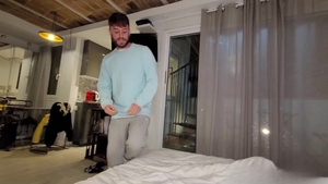 AmateurGayPOV: Stroking & Riding Together