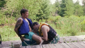 Wet Fun Turns into Wetter Exploration for Two Friends