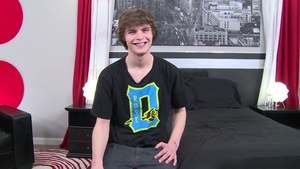 First Time Jizzing for Minnesota Straight Guy